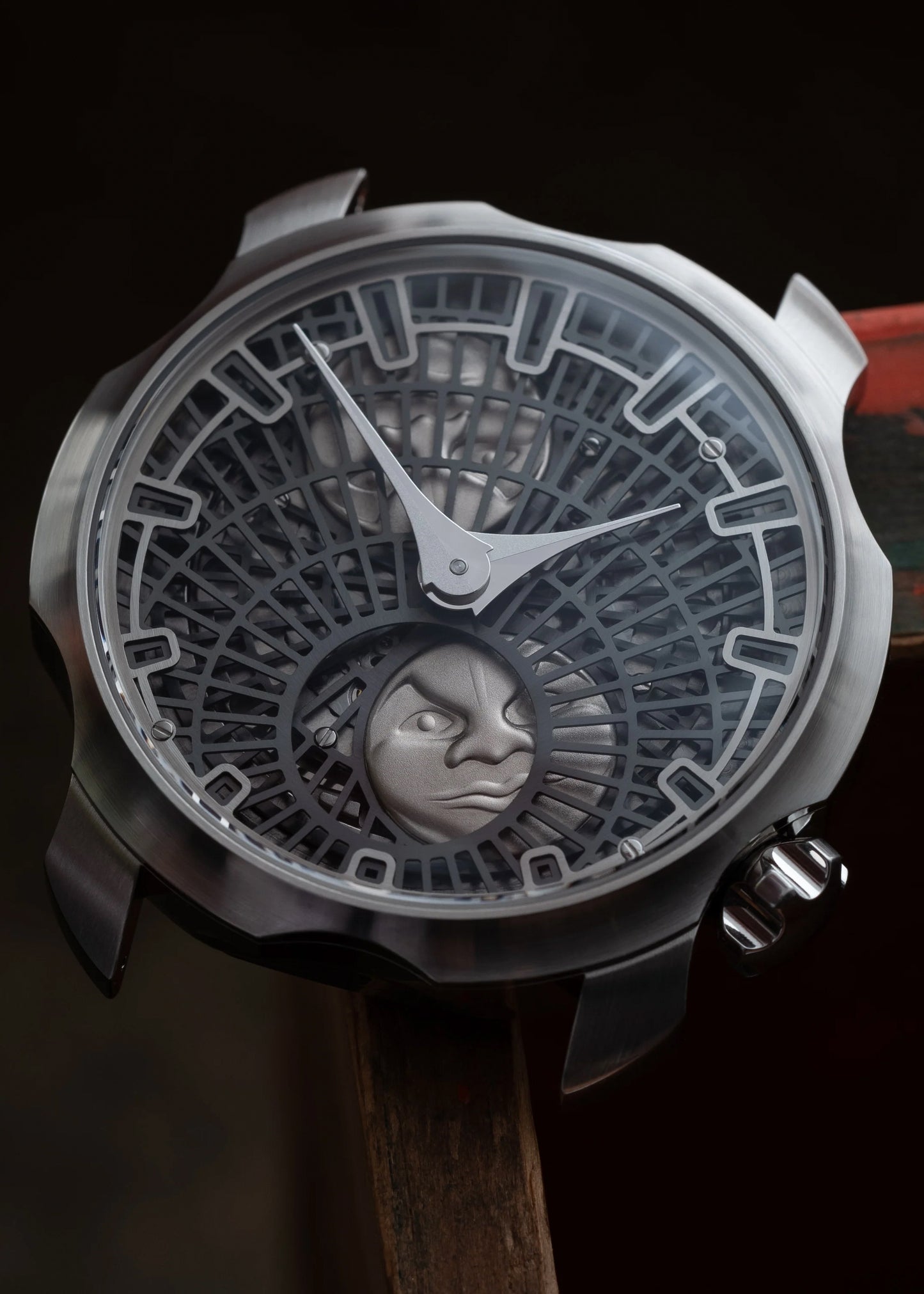 SARPANEVA "Supermoon" with Stainless Steel Moonbridge Bracelet - 12 Piece Special Edition (Pre-Order)