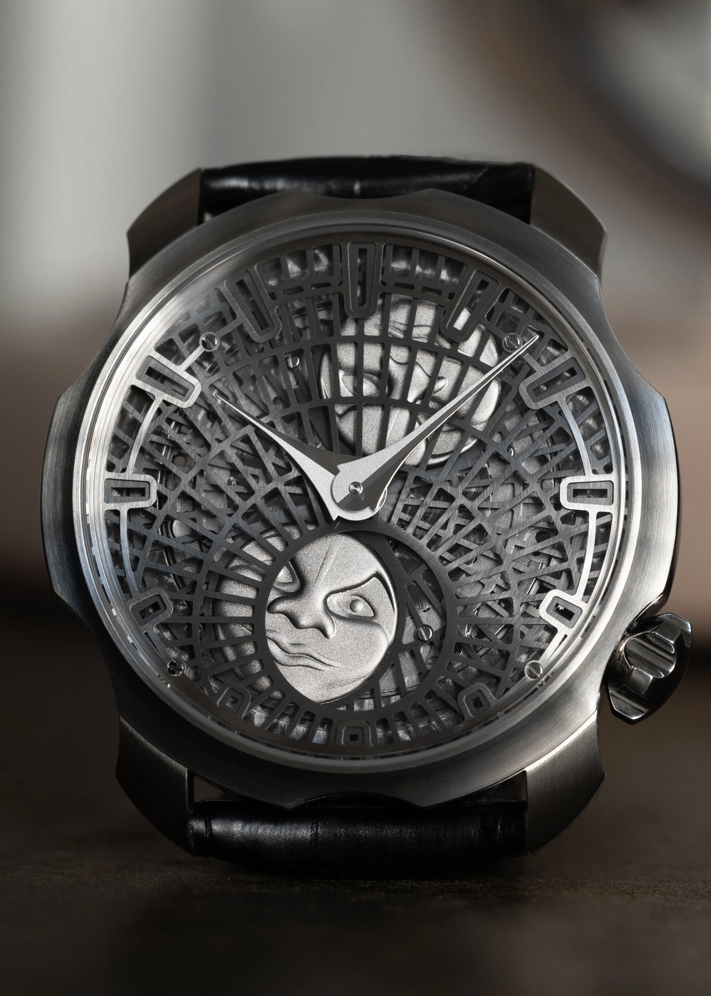 SARPANEVA "Supermoon" with Stainless Steel Moonbridge Bracelet - 12 Piece Special Edition (Pre-Order)