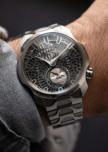 SARPANEVA "Supermoon" with Stainless Steel Moonbridge Bracelet - 12 Piece Special Edition (Pre-Order)