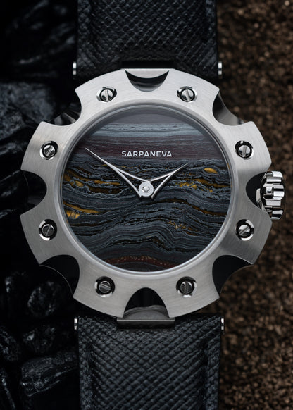 SARPANEVA "Supernova" with Tiger Iron Stone Dial - Serial #17 (ARRIVING NOVEMBER 2025)