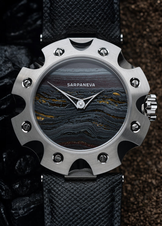 SARPANEVA "Supernova" w/ Tiger Iron Stone Dial - Serial #17 (ARRIVING NOVEMBER 2025)