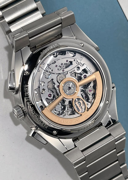 Parmigiani Fleurier Tonda PF Stainless Steel and Platinum Chronograph - Serial #81250 (Pre-Owned)
