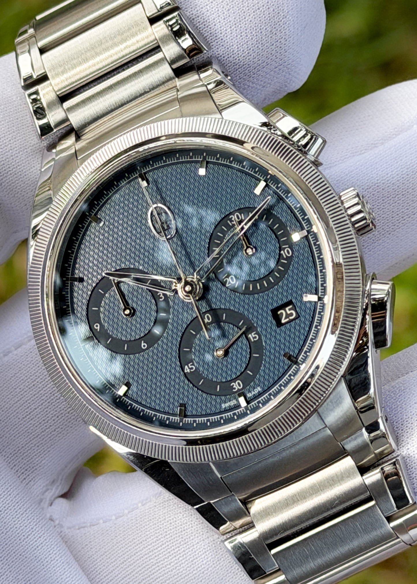 Parmigiani Fleurier Tonda PF Stainless Steel and Platinum Chronograph - Serial #81250 (Pre-Owned)