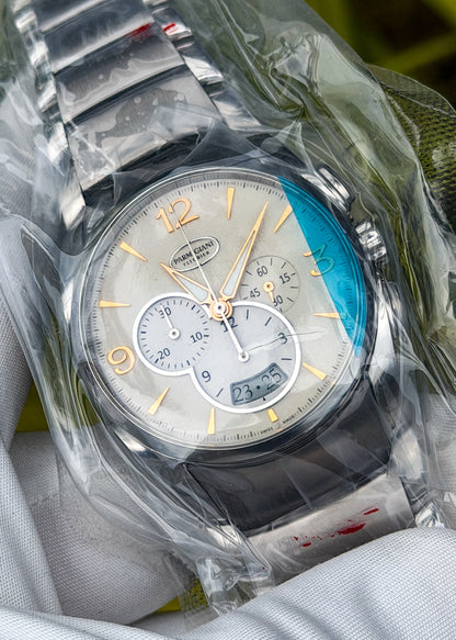 Parmigiani Fleurier Tonda Métrographe Stainless Steel FACTORY SEALED - Serial #65341 (Pre-Owned)