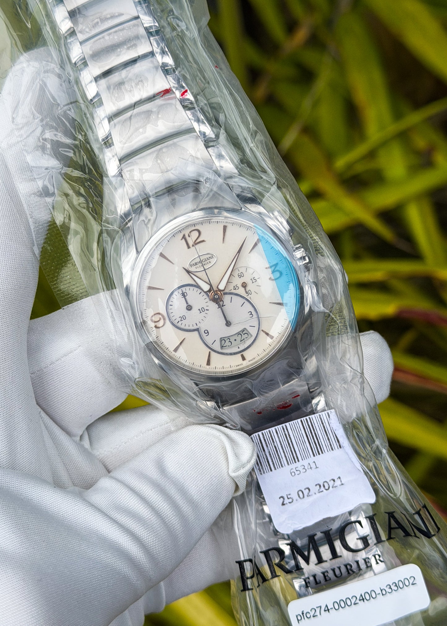 Parmigiani Fleurier Tonda Métrographe Stainless Steel FACTORY SEALED - Serial #65341 (Pre-Owned)