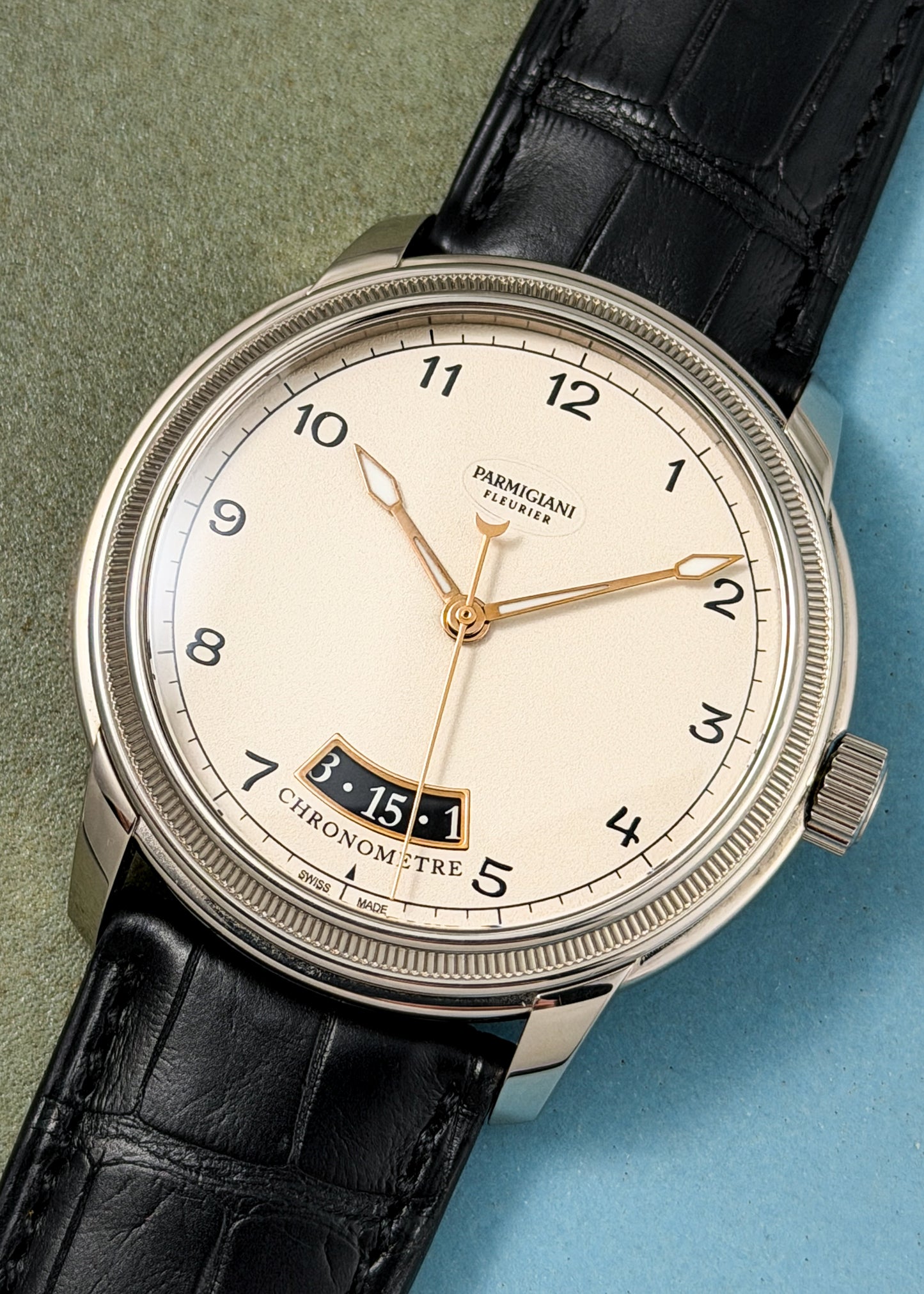 Parmigiani Fleurier 18 Karat White Gold Toric - Serial #86564 (Pre-Owned)