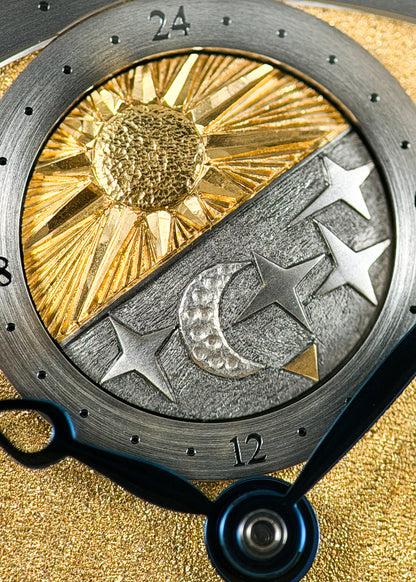 KUDOKE "Kudoke 2" Stainless Steel w/ Yellow Gold Tremblage Dial (ARRIVING MAY 2027)
