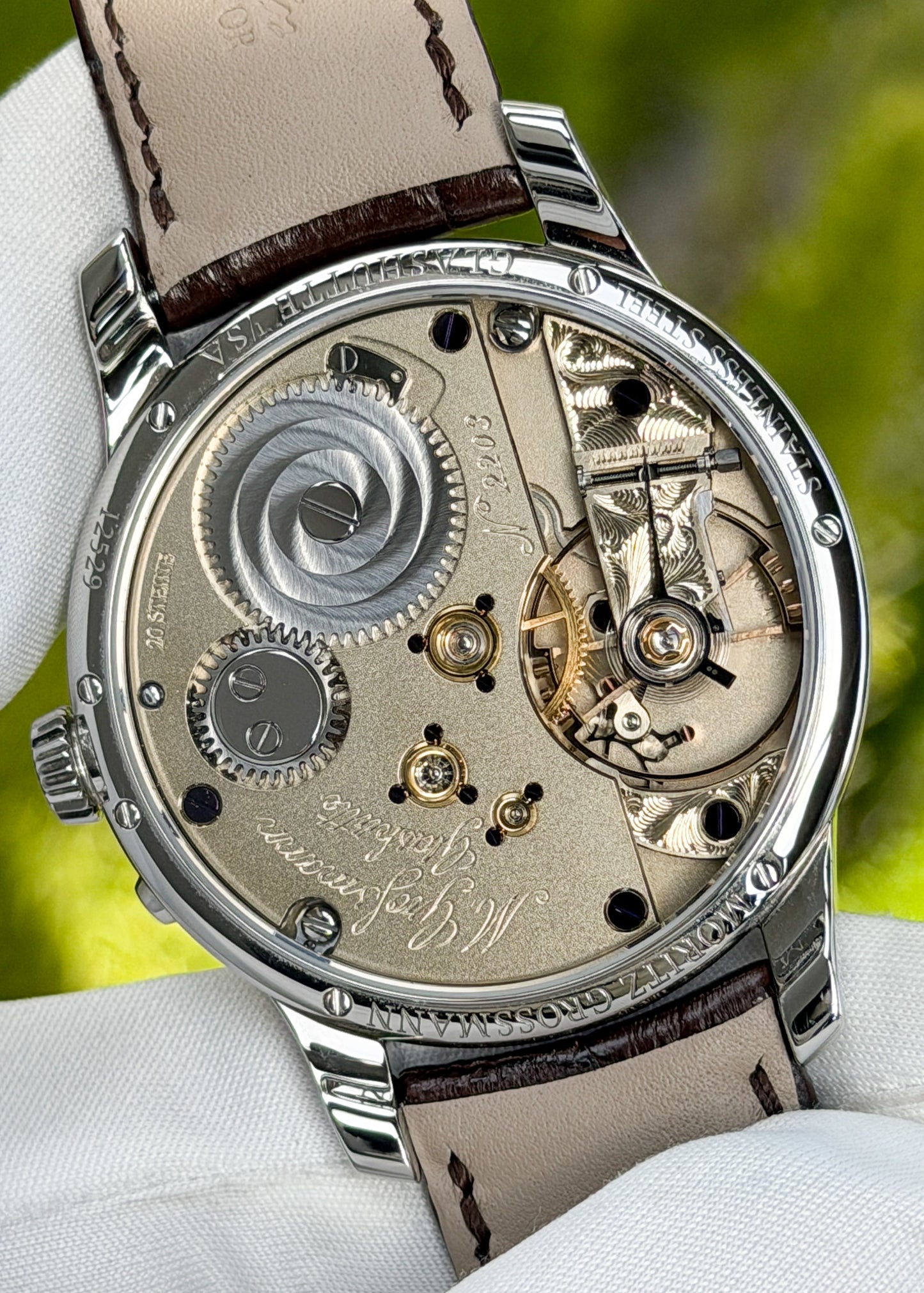 Moritz Grossmann Tremblage Stainless Steel - Serial# 12529 (Pre-Owned)