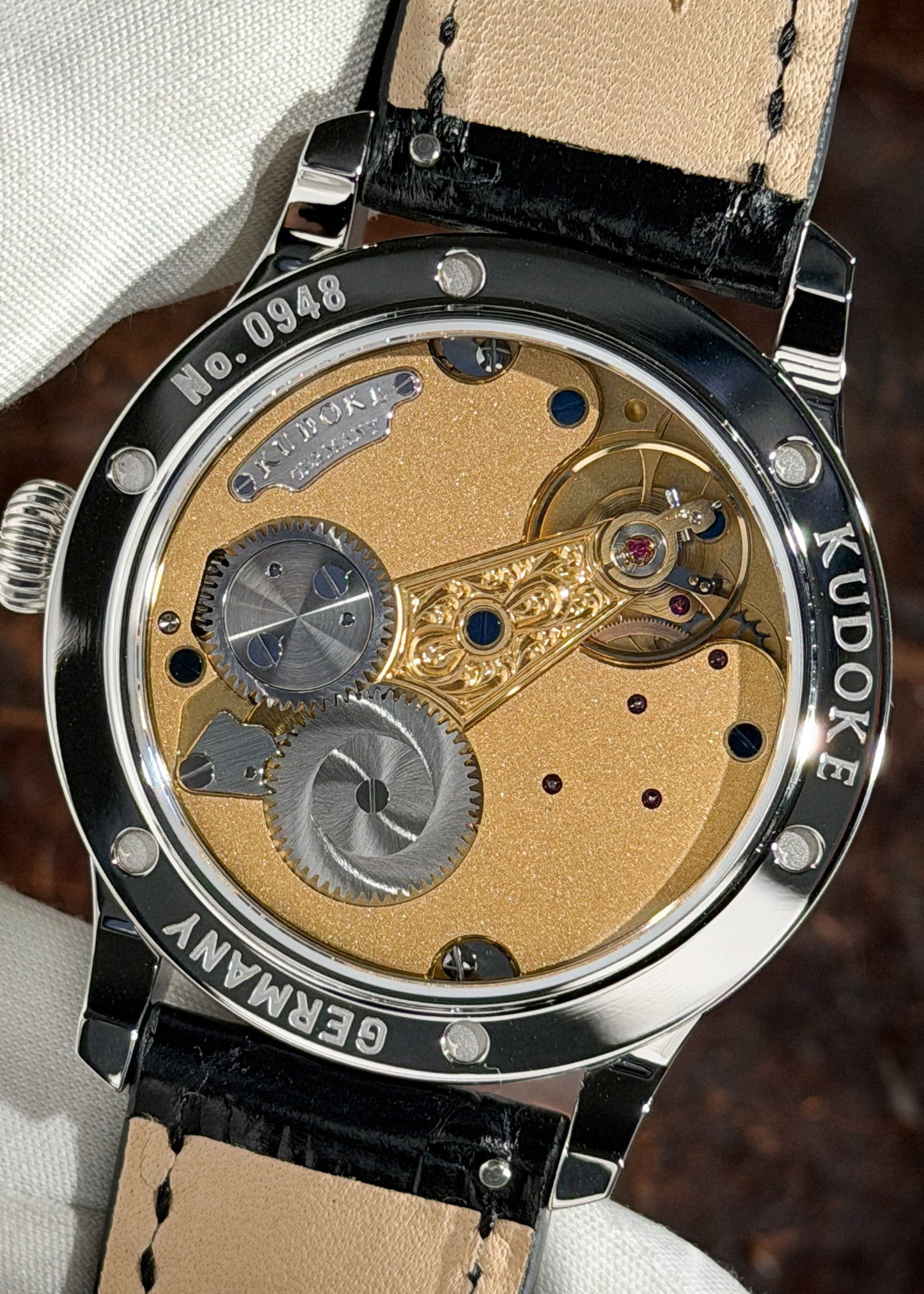 KUDOKE "Kudoke 2" Stainless Steel w/ White Rhodium Tremblage Dial (ARRIVING MARCH 2027)