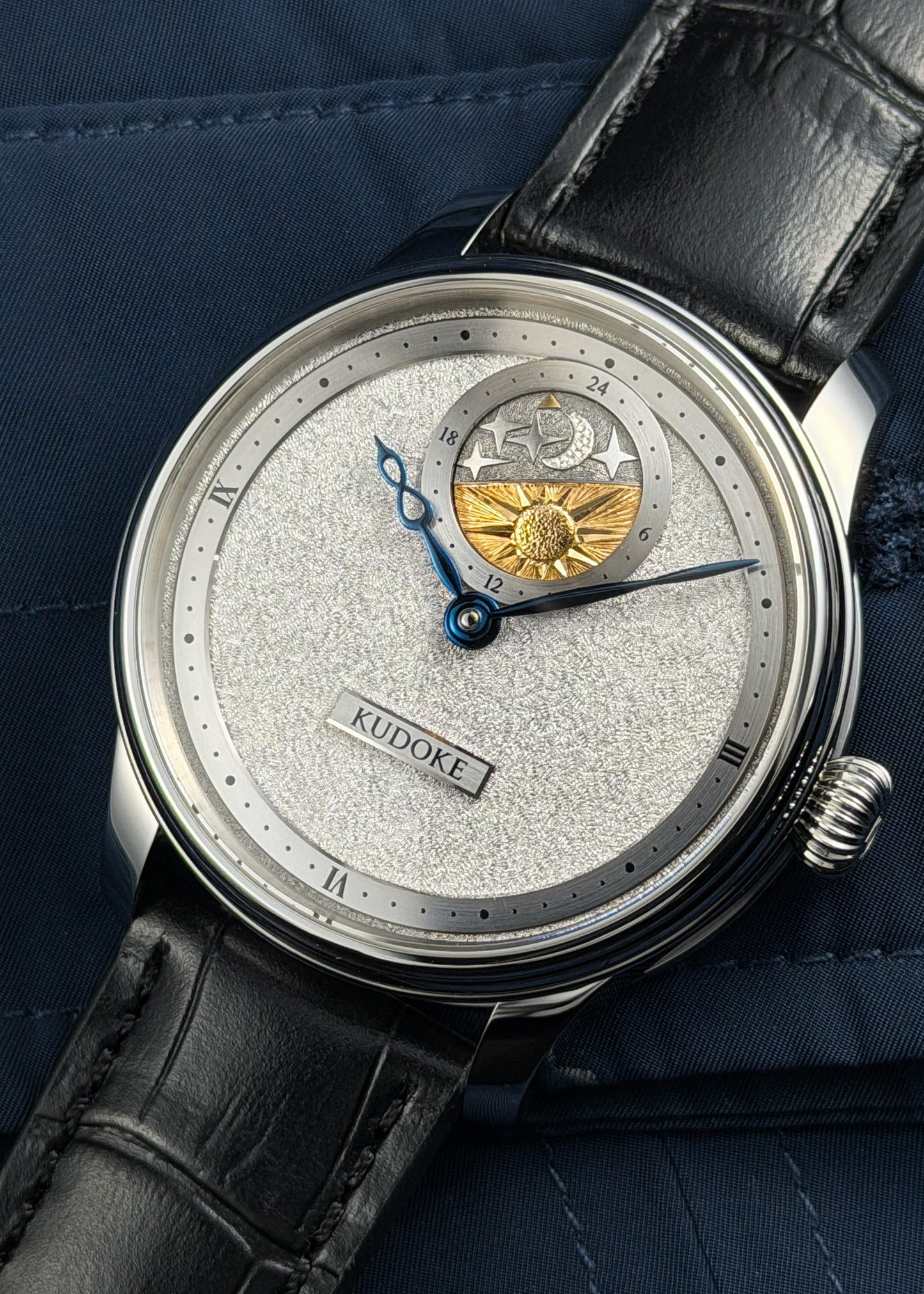 KUDOKE "Kudoke 2" Stainless Steel w/ White Rhodium Tremblage Dial (ARRIVING MARCH 2027)