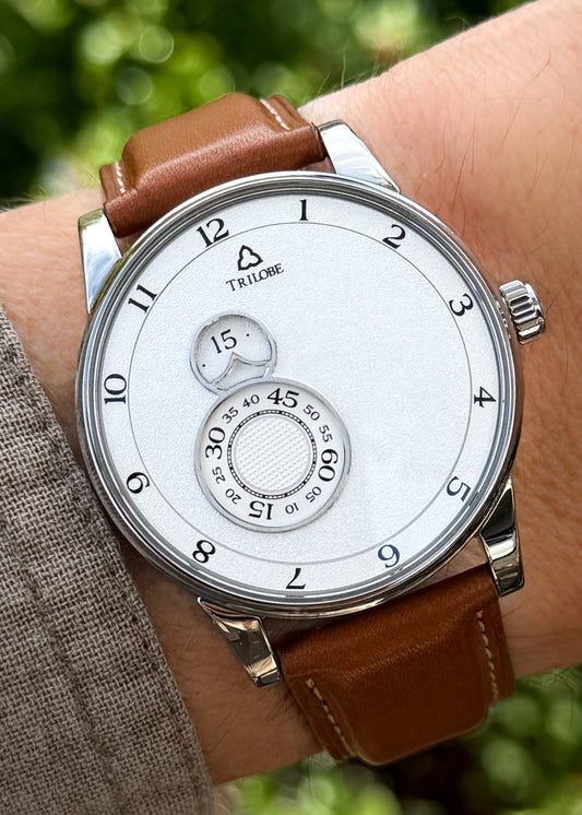 Trilobe Nuit Fantastique Stainless Steel w/ Grained Silver Dial - Serial #538522261 (Pre-Owned)