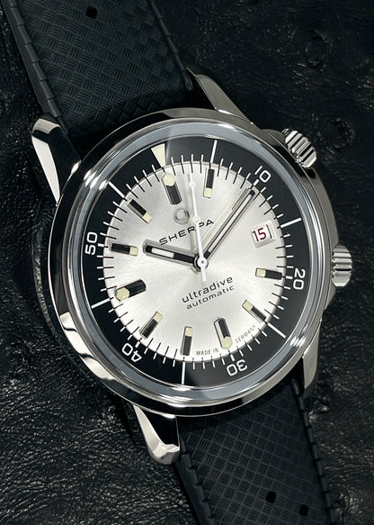 Sherpa Ultradive with Silver and Black "Tuxedo" Dial (ARRIVING SEPTEMBER 2025)