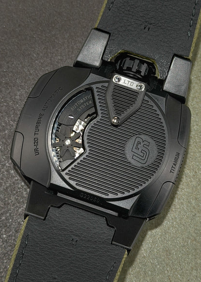 Urwerk UR-120 Space Black DLC Titanium - Serial #G22060 (Pre-Owned)