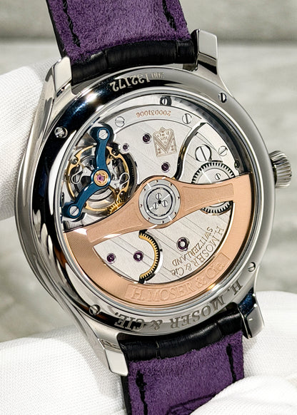 H. Moser & Cie. Endeavour Centre Seconds Vantablack Ref 1200-1235 - Serial #132172 (Pre-Owned)