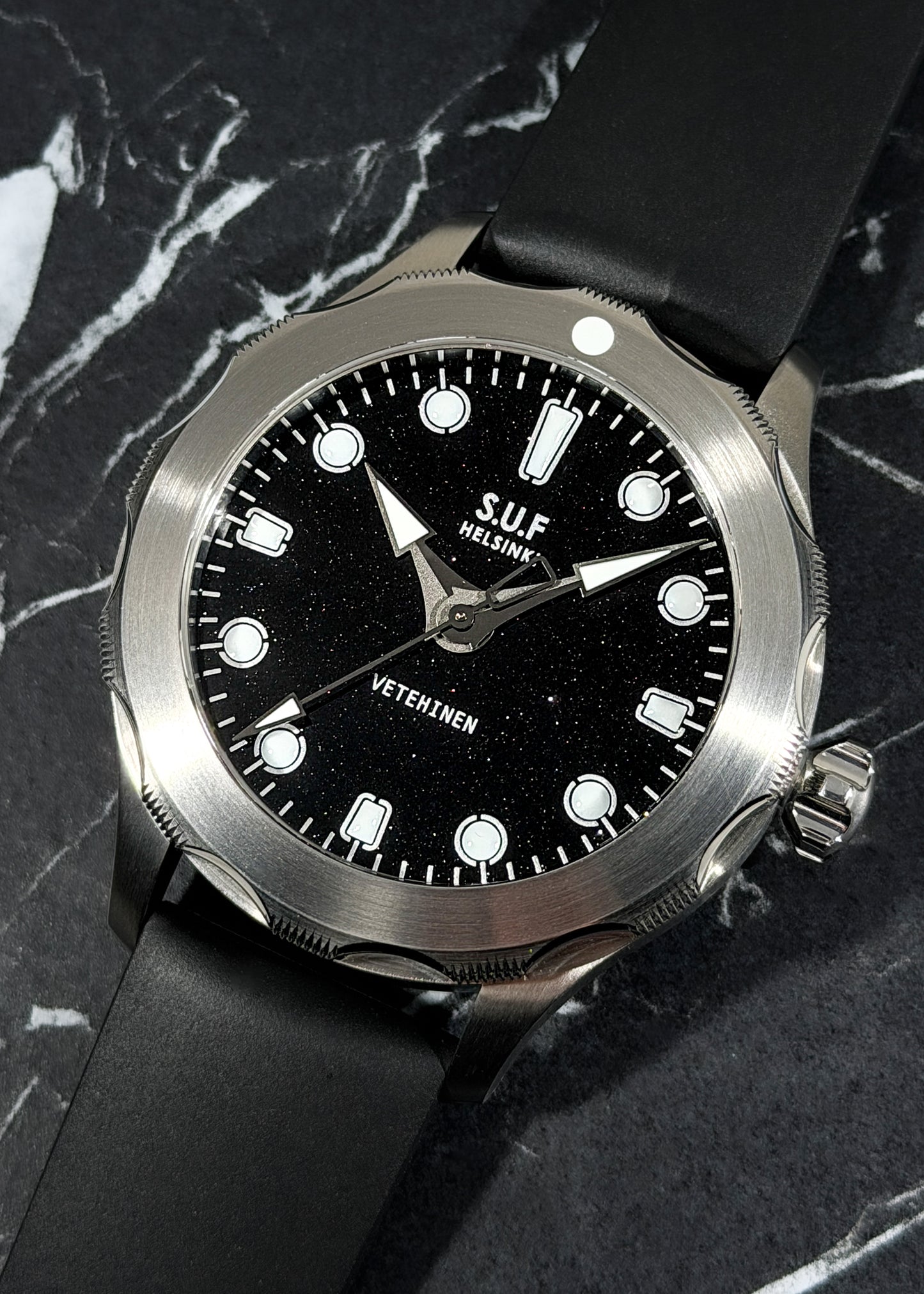 S.U.F Helsinki "Vetehinen Aventurine" Stainless Steel Special Edition - Serial #7/12 (IN STOCK)