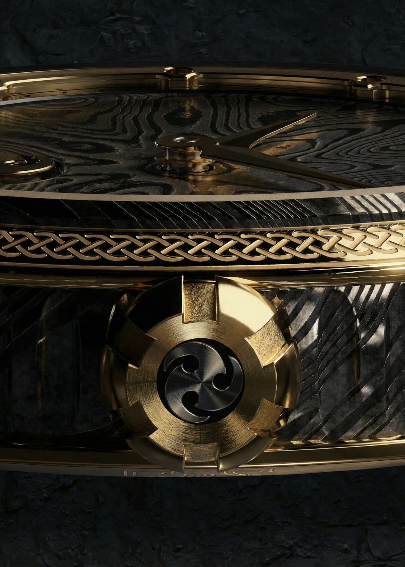GoS 18 Karat Gold & Damascus Steel "Winter Nights III" 12 Piece Special Edition (Pre-Order)