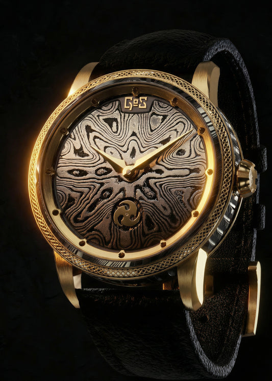 GoS 18 Karat Gold & Damascus Steel "Winter Nights III" 12 Piece Special Edition (Pre-Order)