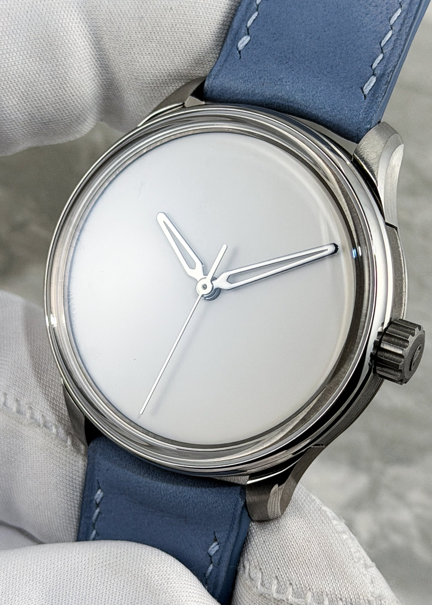 Sartory Billard SB04 Bespoke w/ White Ceramic Dial (Pre-Owned)