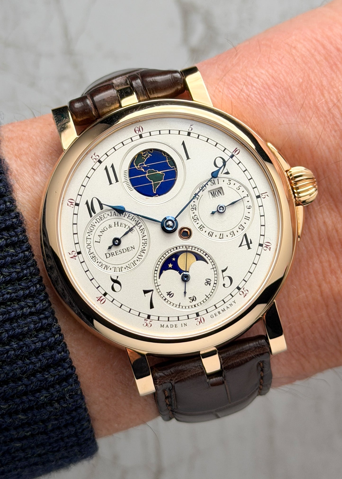 Lang & Heyne 18 Karat Rose Gold "Mortiz" SERVICED APRIL 2026 - Serial #75 (Pre-Owned)