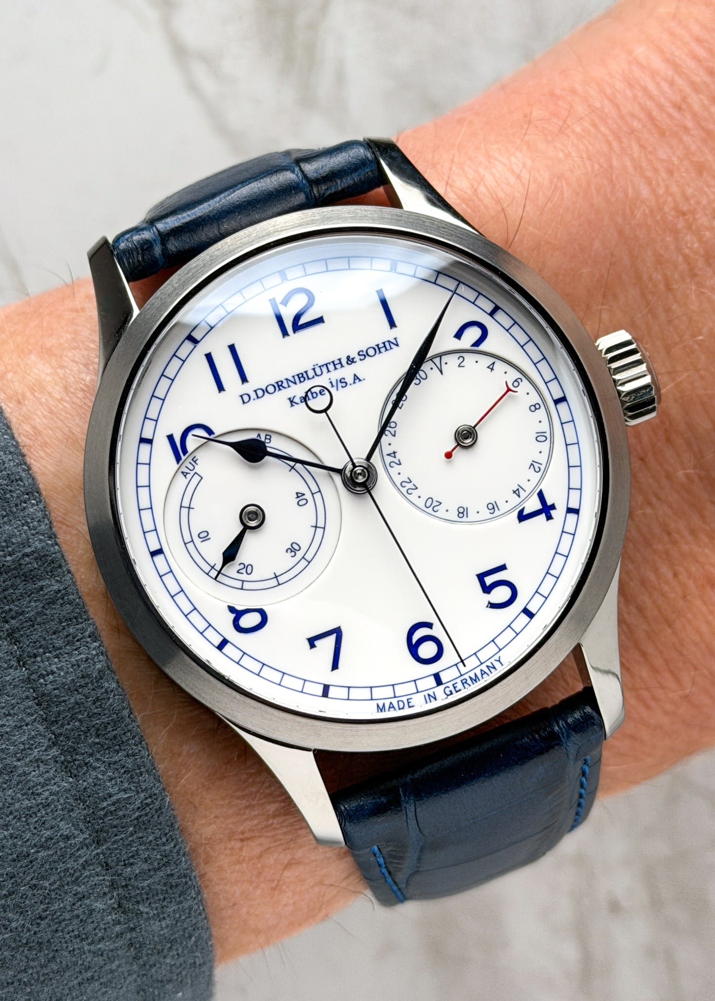 Dornblüth & Sohn Bespoke "Caliber 99.5" Titanium w/ Engraved Numerals - Serial #95 (Pre-Owned)