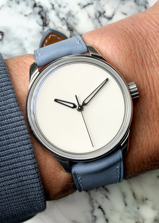 Sartory Billard SB04 Bespoke w/ White Ceramic Dial (Pre-Owned)