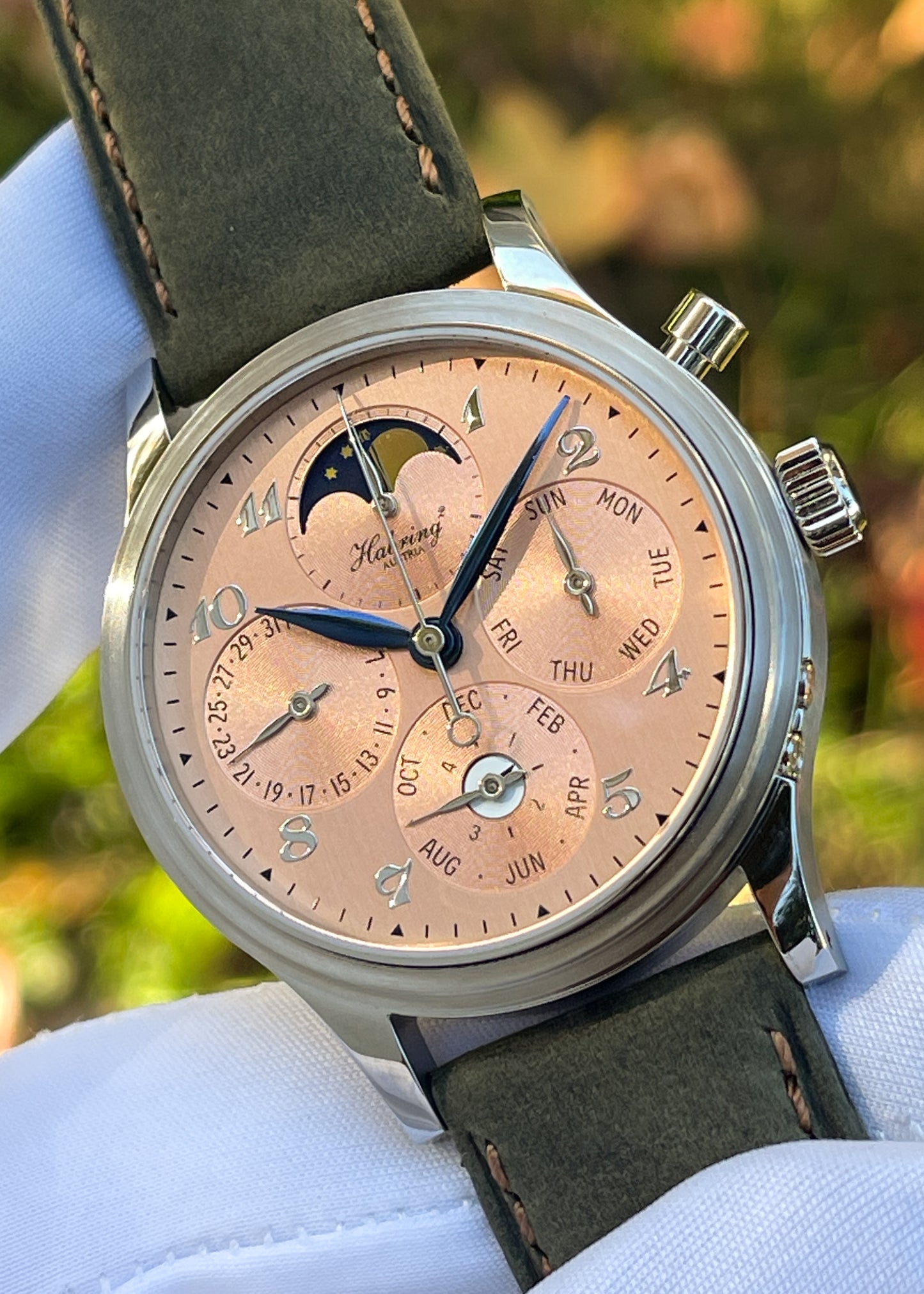 Habring² Chrono-Felix Perpetual w/ Blued Hour & Minute Hands - Serial #20 (IN STOCK)