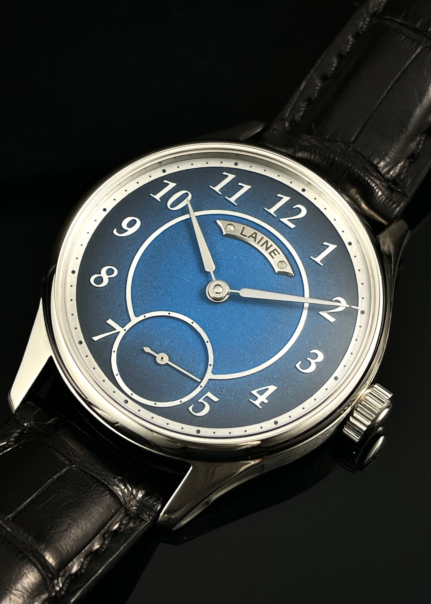 Laine Gelidus 2 - Frosted Blue Fumé Dial - Serial #8090 (Pre-Owned)