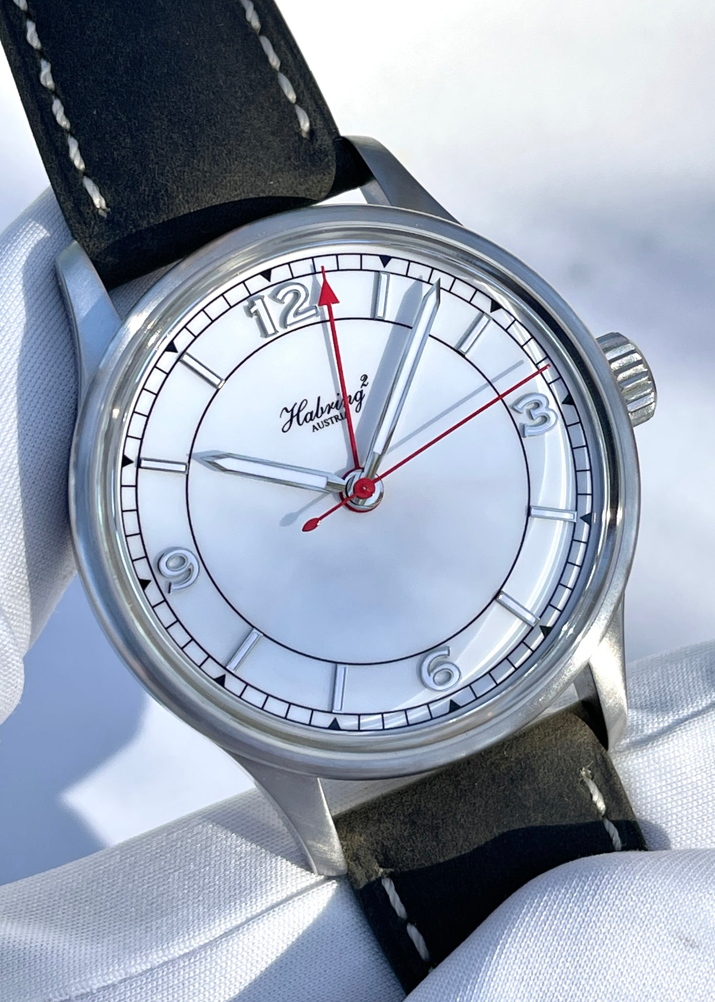 Habring² COS ZM Chronograph - White Dial (Discontinued)