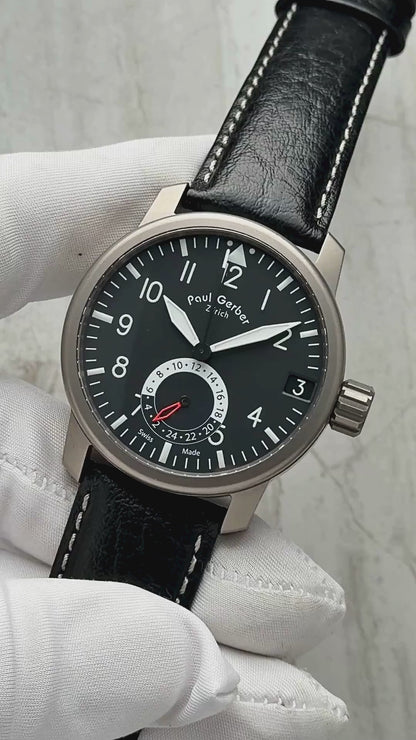 Paul Gerber Model 42 Pilot Dual Time - Serial #287 (Pre-Owned)