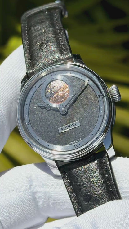 Kudoke “Kudoke 2” w/ Rose Gold Plated Sun Disc & Florally Engraved Movement - Serial #277 (Pre-Owned)
