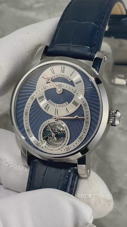 Benzinger Stainless Steel "Regulator Blue" (Pre-Owned)
