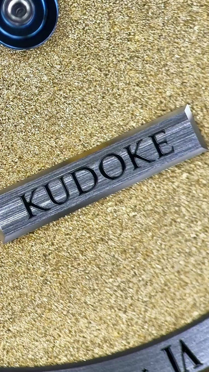 KUDOKE "Kudoke 2" Stainless Steel w/ Yellow Gold Tremblage Dial (ARRIVING MAY 2027)