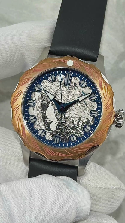 S.U.F Helsinki "S.U.F Helsinki x Moomin Bronze" w/ Two-Tone Blued Hands - Special Edition #14/30 (Pre-Owned)