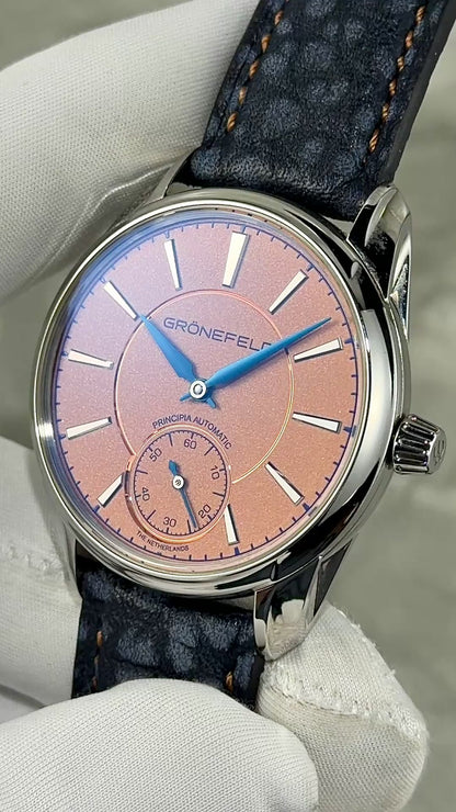 Grönefeld 1941 Principia Stainless Steel Salmon Dial - Serial #211 (Pre-Owned)