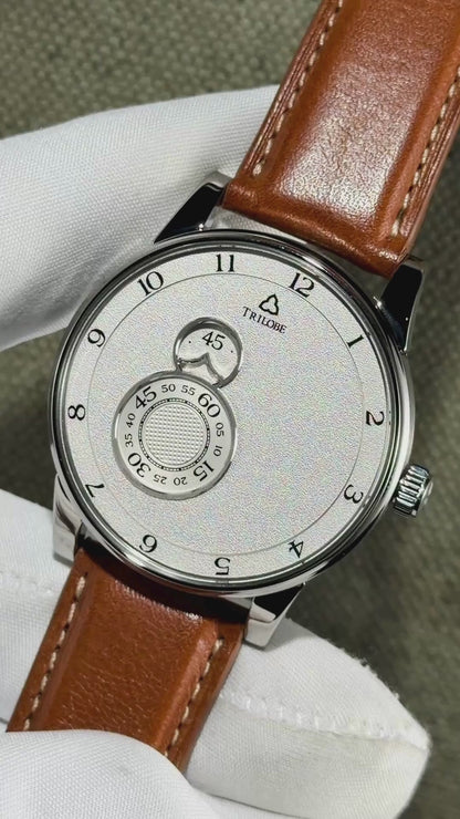 Trilobe Nuit Fantastique Stainless Steel w/ Grained Silver Dial - Serial #538522261 (Pre-Owned)