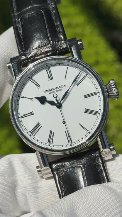 Speake-Marin Piccadilly Stainless Steel w/ Enamel Dial - Serial #27 (Pre-Owned)