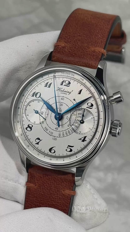 Habring² 36mm Monopusher Chronograph "Shellman" (Pre-Owned)