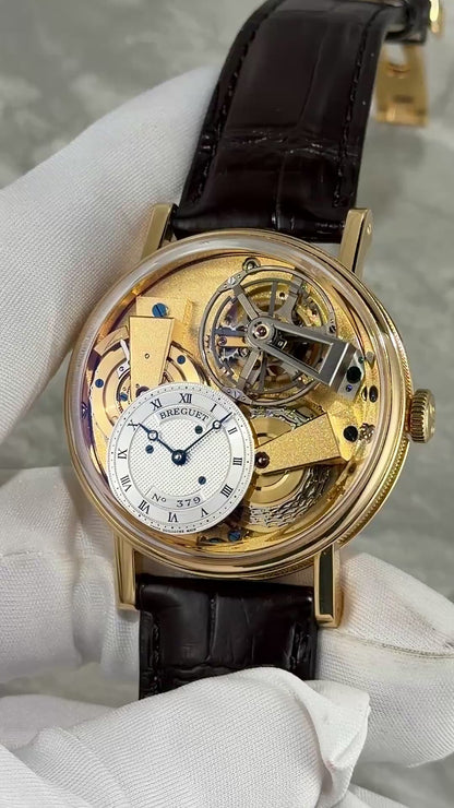 Breguet Tradition Tourbillon 7047 18 Karat Yellow Gold - Serial #379 (Pre-Owned)