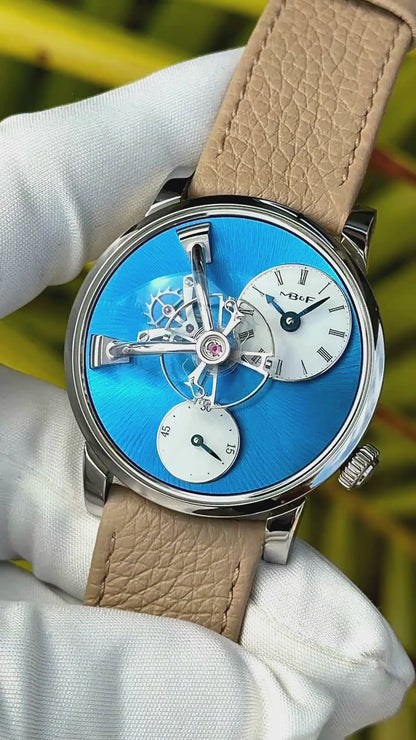 MB&F LM101 Stainless Steel Blue Dial - Serial #51A15055 (Pre-Owned)
