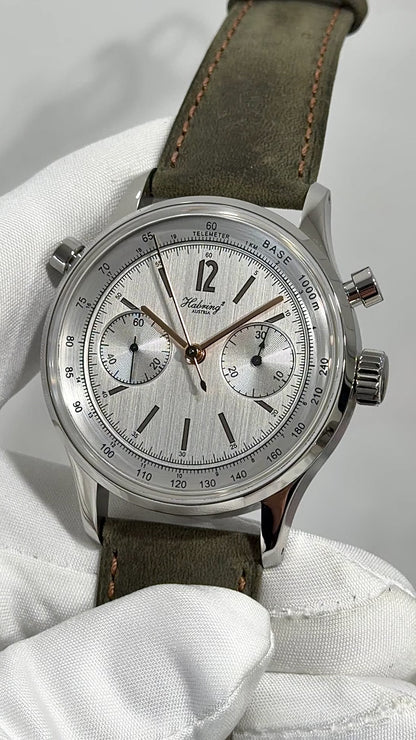Habring² Doppel-Felix Stainless Steel w/ Silver Dial - Serial #33 (Pre-Owned)