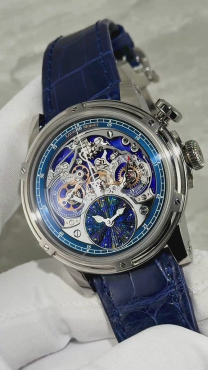 Louis Moinet "Memoris Titanium" w/ Elytra Dial PIECE UNIQUE - Serial #01/01 (Pre-Owned)